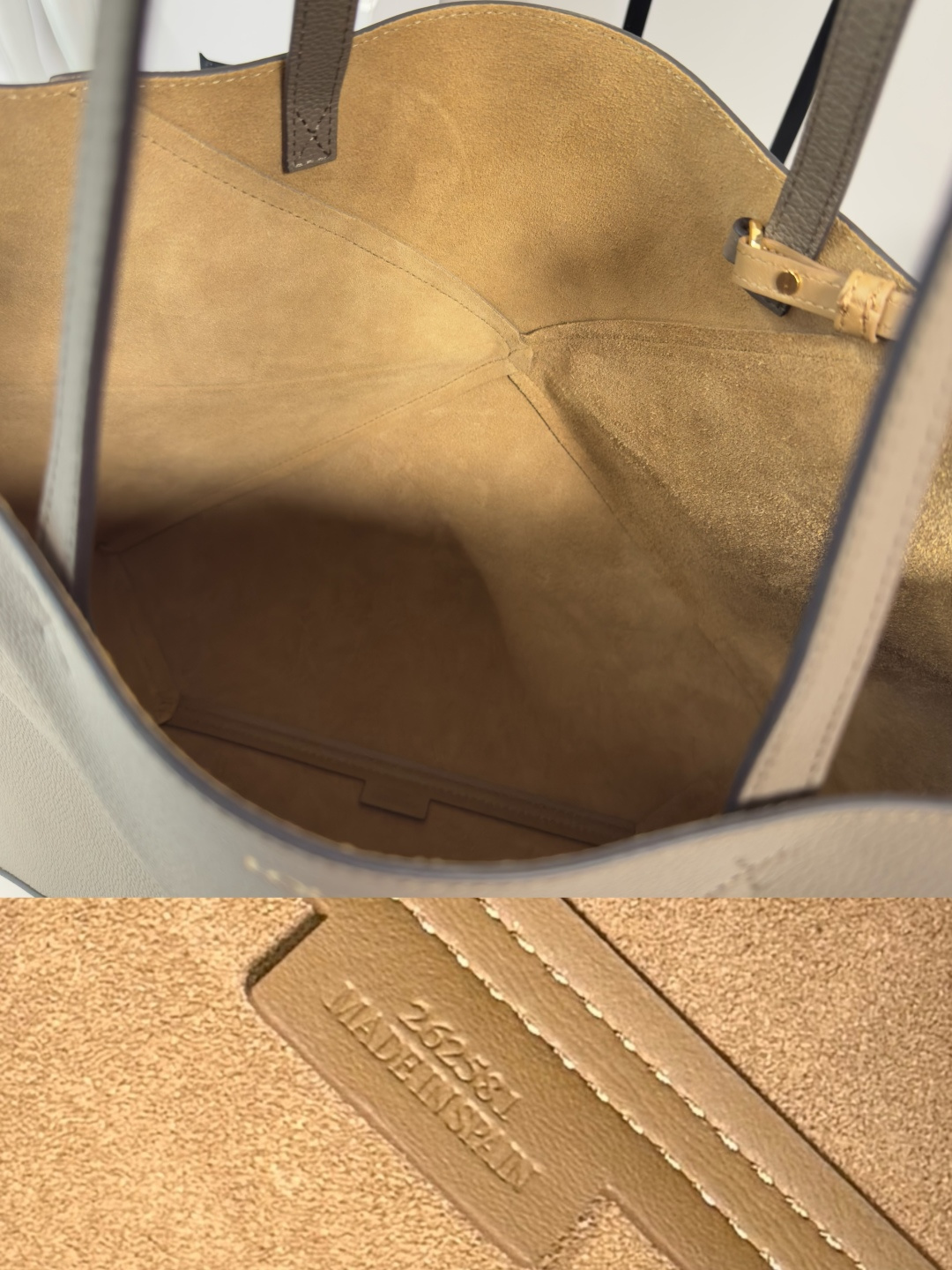 L⊚℮w℮新款🆕大号 柔软粒面 牛皮革横版 Puzzle Fold 手袋 采用轻盈的几何结构设计 ，能够