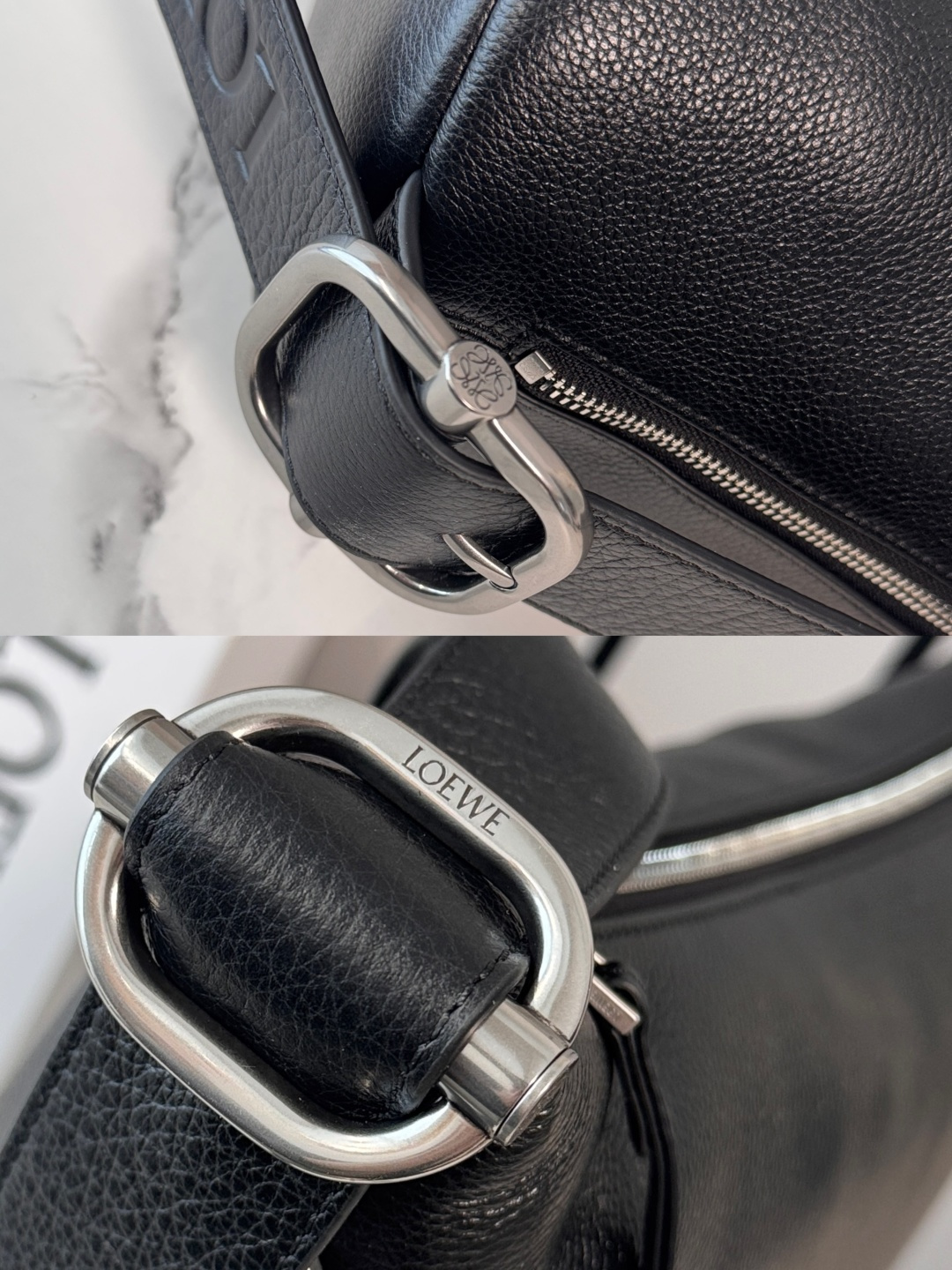 L⊚℮w℮🌟柔软粒面鹿纹牛皮革 LooP 水桶手袋LooP 结合水桶手袋的廓形和旅行包的轻松功能，造就混