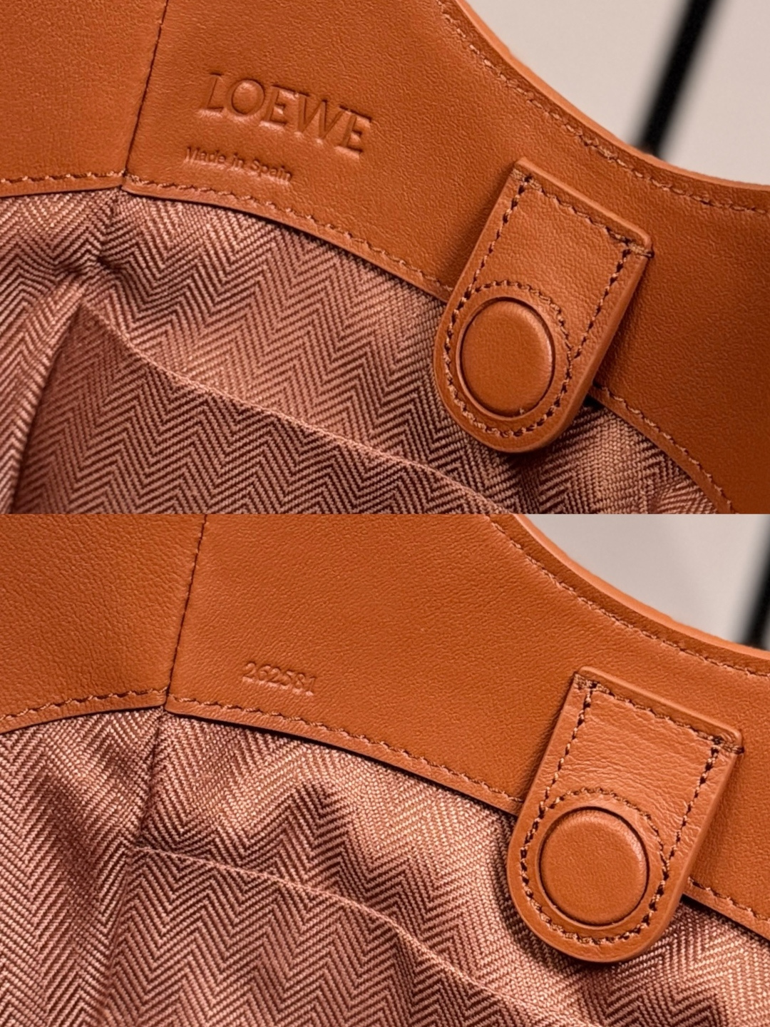 LO℮w℮🌟 新款 经典牛皮革Hammock FliP 手袋 以柔软质感与实用功能诠释经典包款，同时延续