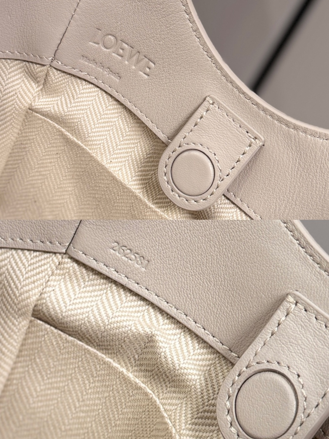 LO℮w℮🌟 新款 经典牛皮革 Hammock FliP 手袋 以柔软质感与实用功能诠释经典包款，同时延