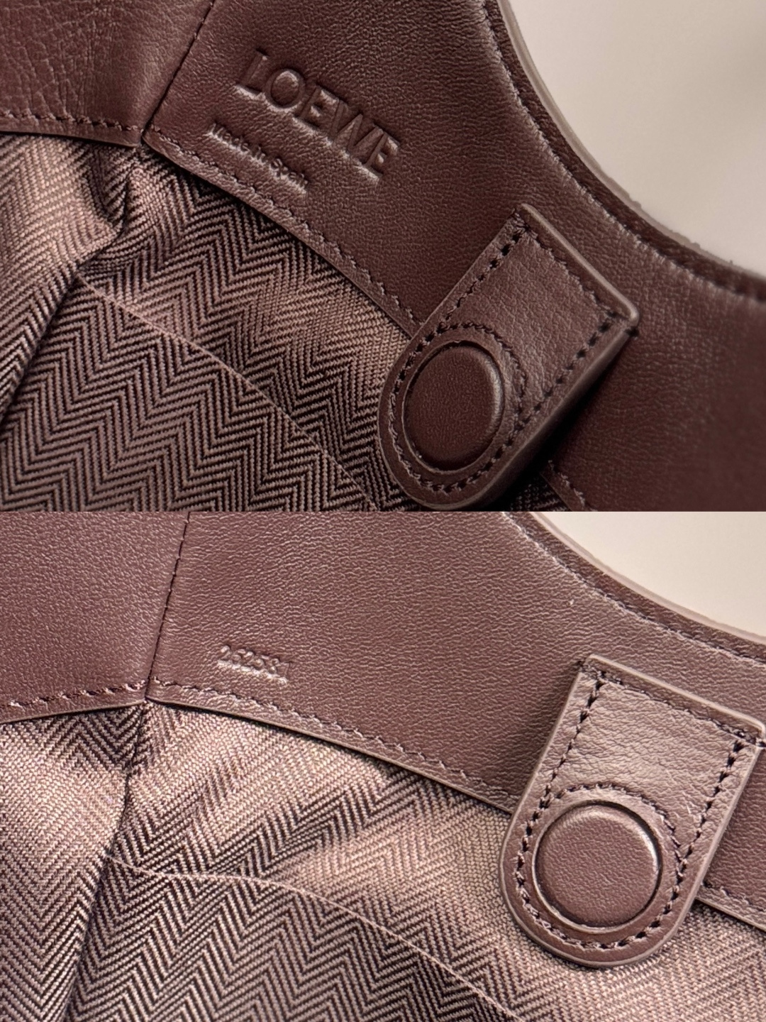 LO℮w℮🌟 新款 经典牛皮革 Hammock FliP 手袋 以柔软质感与实用功能诠释经典包款，同时延