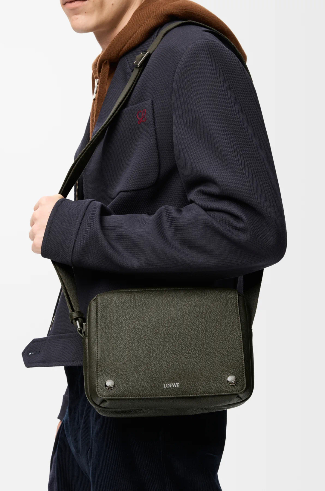 NO:718076,#官网图#, men’s messenger bag19860909#官网图#,男款邮差包,Bag