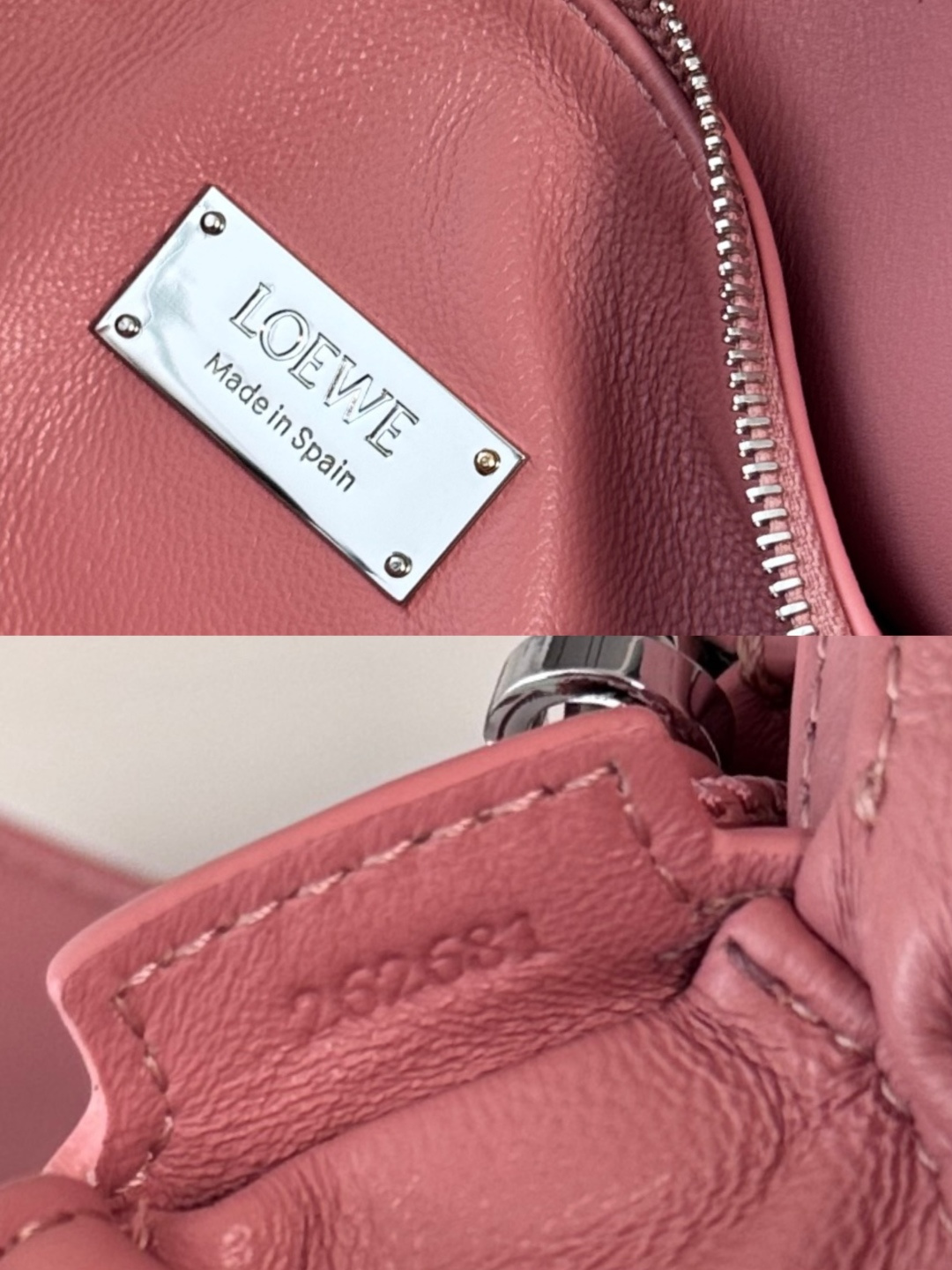 LO℮w℮🌟新款 迷你纳帕羊皮革 Featherlight Puzzle 手袋 以别具一格的几何线条勾勒