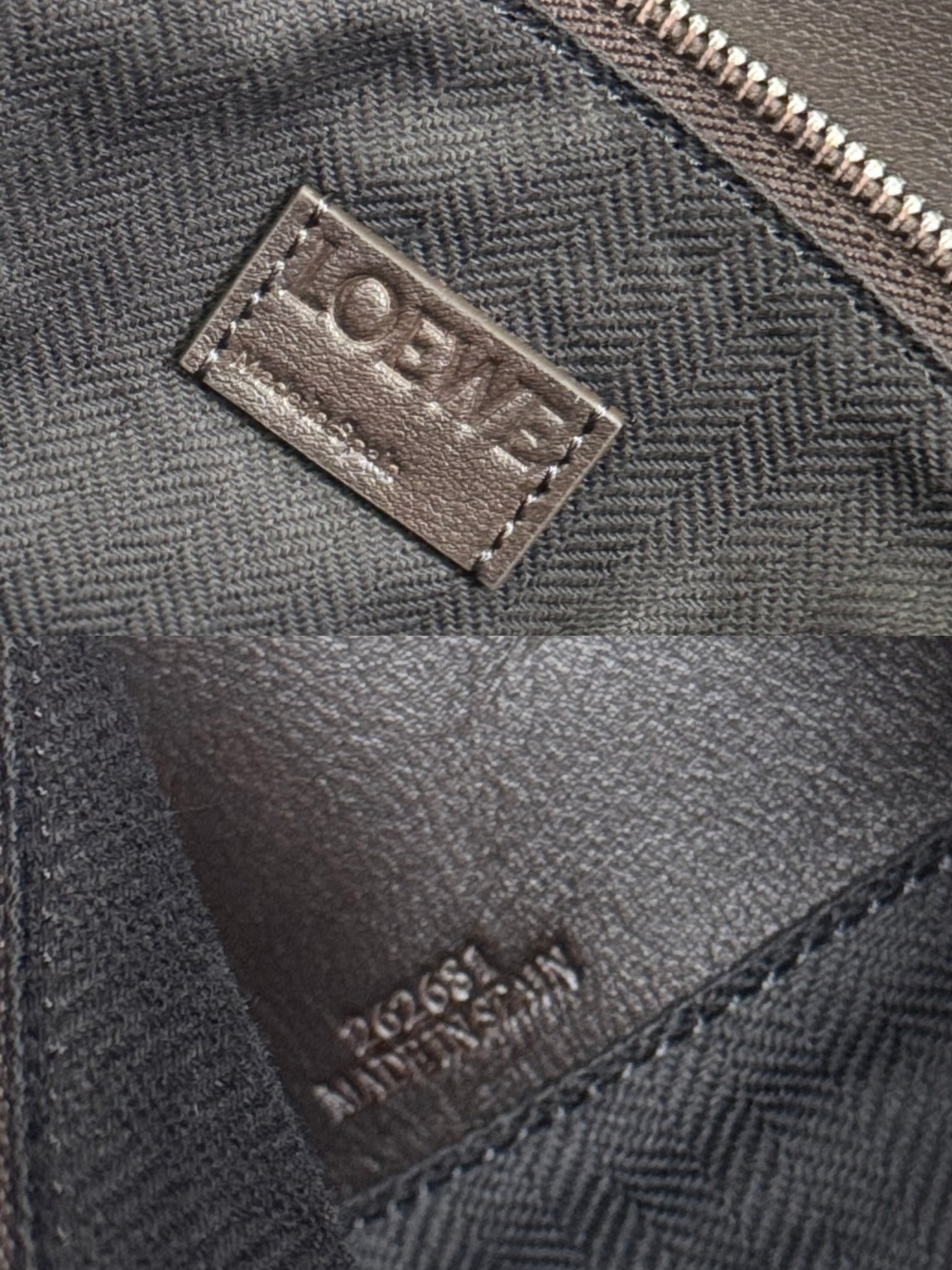 罗家🌟新款 🆕大号亮面牛皮革Panta Puzzle 手袋Puzzle 以别具一格的几何线条勾勒长方体造