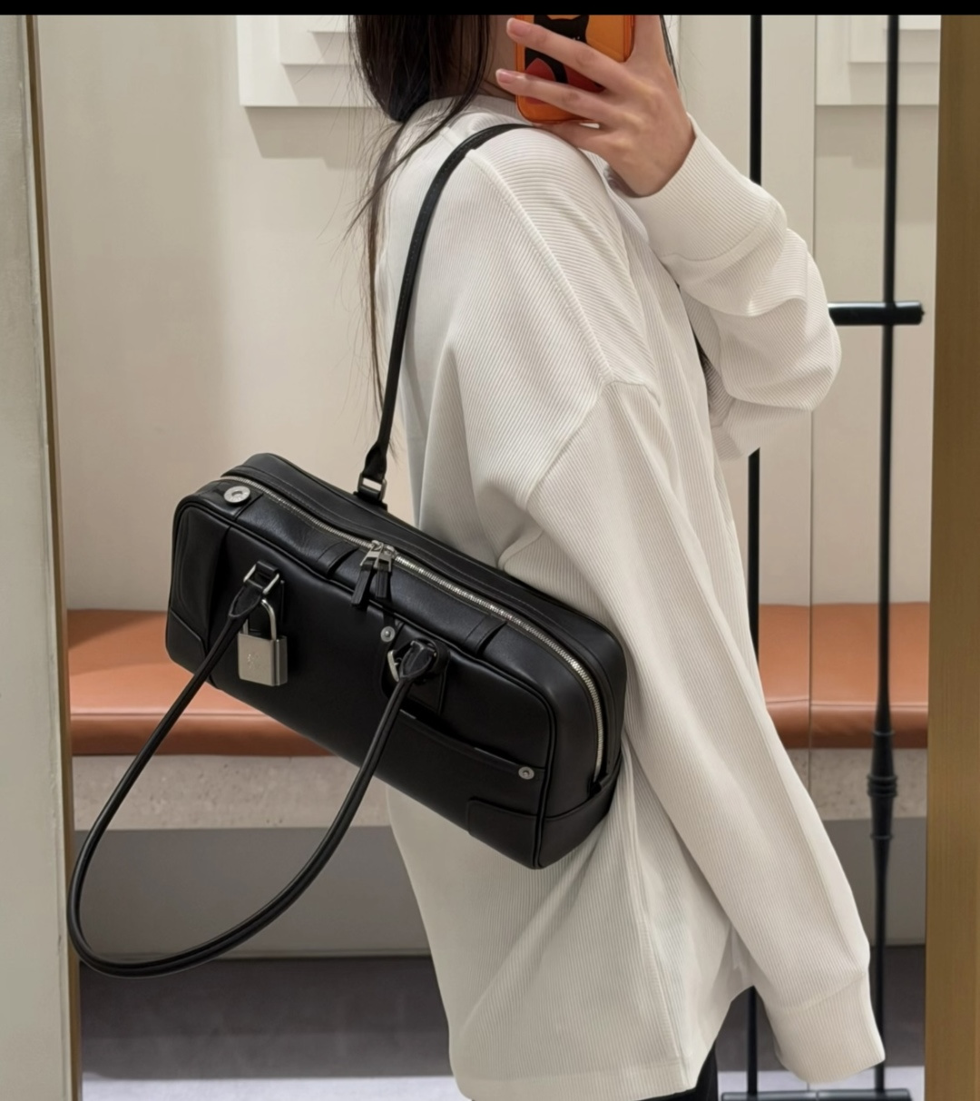 NO:741079,anta Amazona 31 Croed handbag (model 062612 black) arrives,19860909anta Amazona 31 Croed手袋（型号062612黑色）到货,,Bag