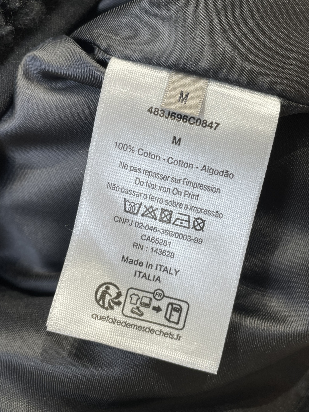 Dior 47 Mountain Fleece Jacket