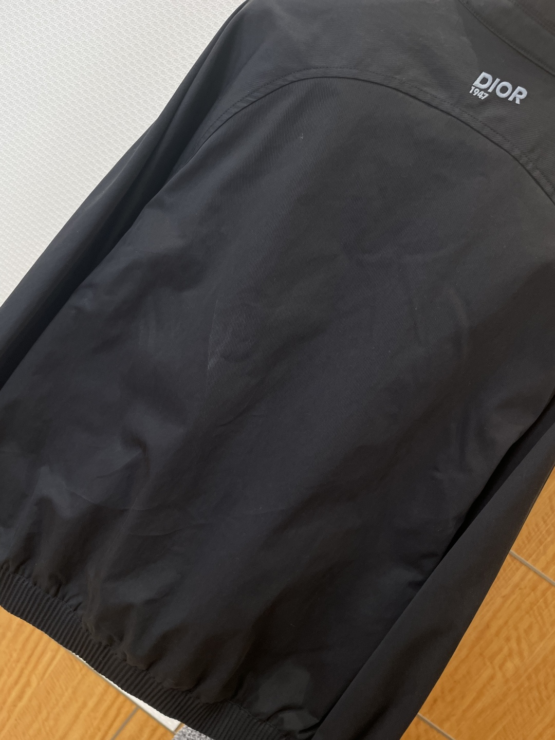 Dior Green Shield Logo Half Zip Jacket