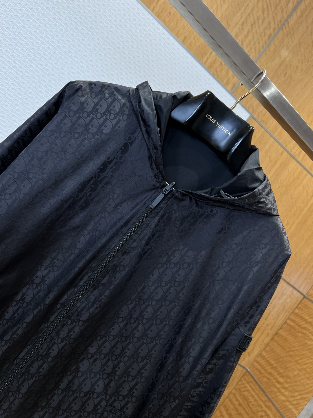 Dior Logo Hooded Windbreaker