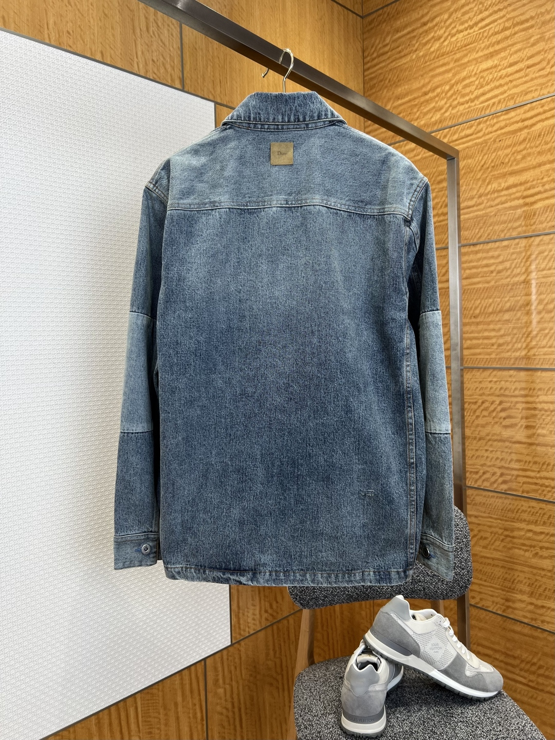Dior Patchwork Denim Shirt Jacket