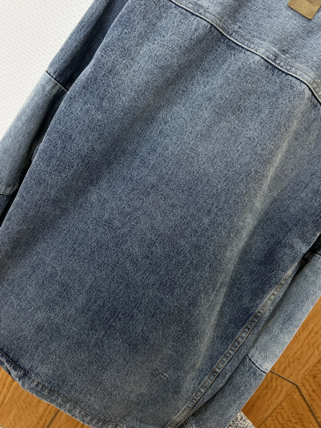 Dior Patchwork Denim Shirt Jacket