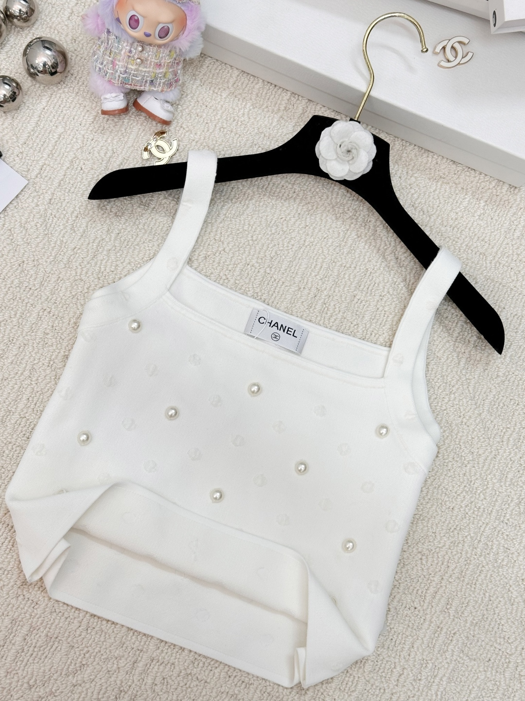NO:439534,New style handmade suspender logo pattern embellishment and high-end atmosphere on the upper body //, alexander wang19860909新款 手工吊带logo图案修饰点缀 上身高级氛围感 //,,alexander wang,Women's clothing