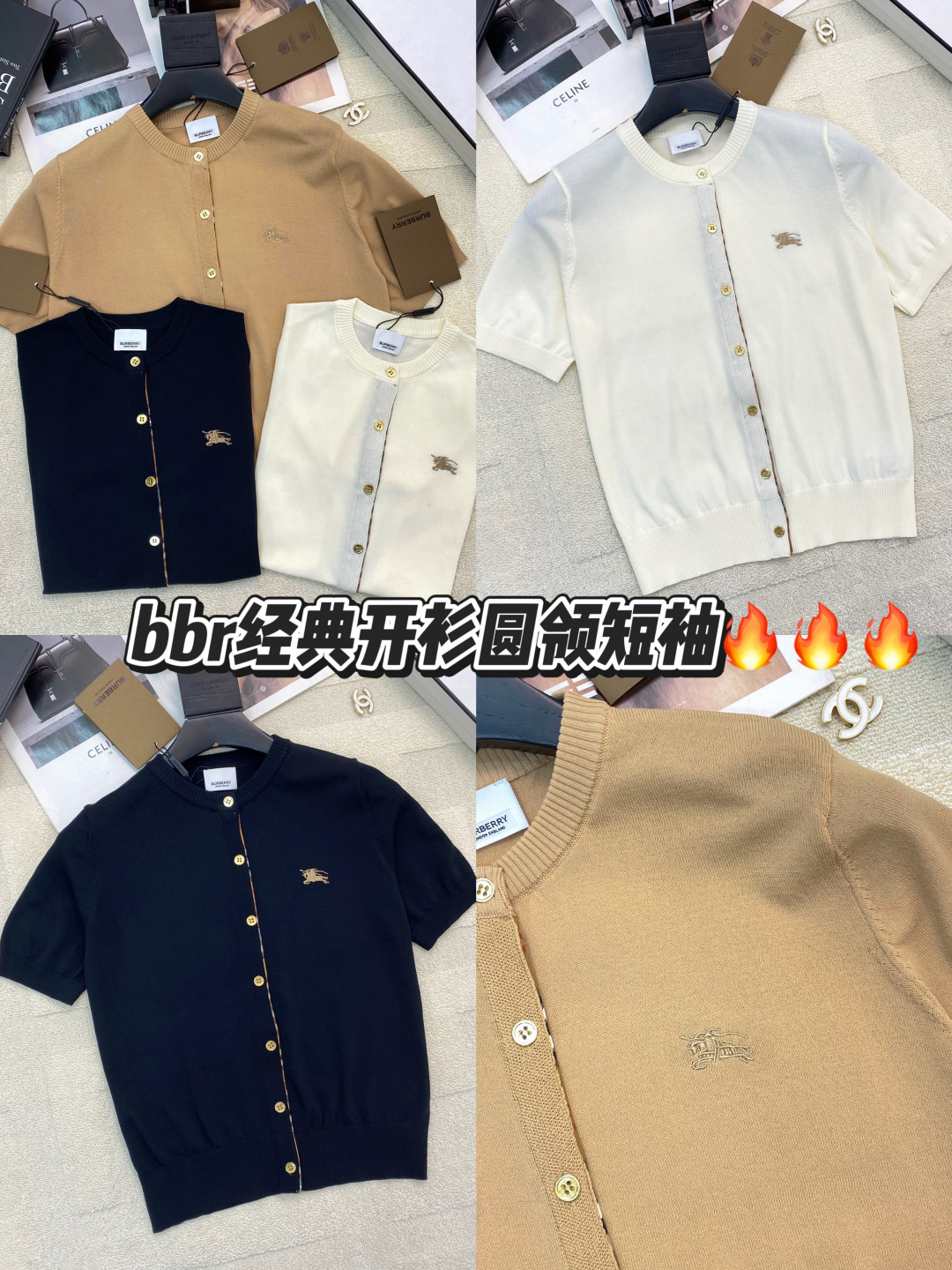 버버리 크루넥 반팔 티셔츠 상세 이미지 8