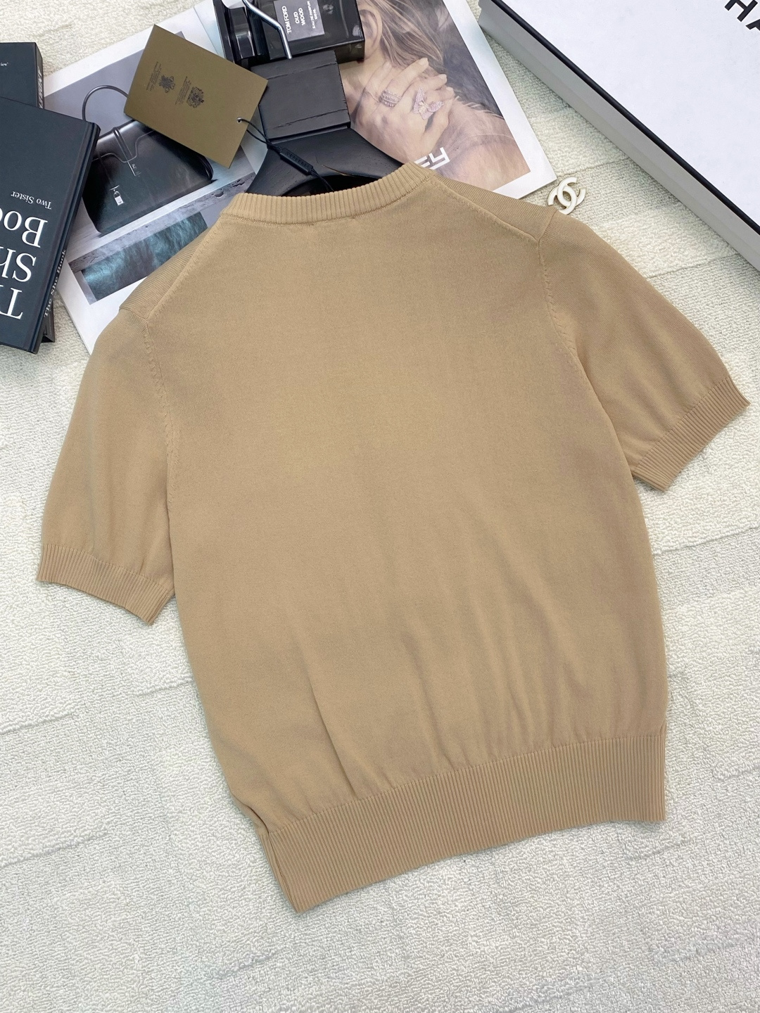 버버리 크루넥 반팔 티셔츠 상세 이미지 2