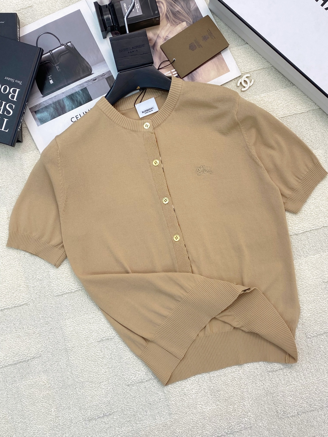 버버리 크루넥 반팔 티셔츠 상세 이미지 3