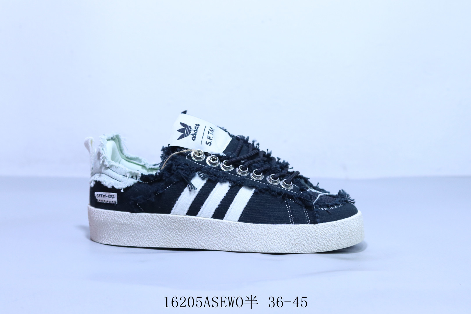 阿迪达斯 Adidas Originals Campus 80s 学院系列 面包风 牛仔 经典复古低帮百搭休闲运动板鞋帆布 16205ASEWO半