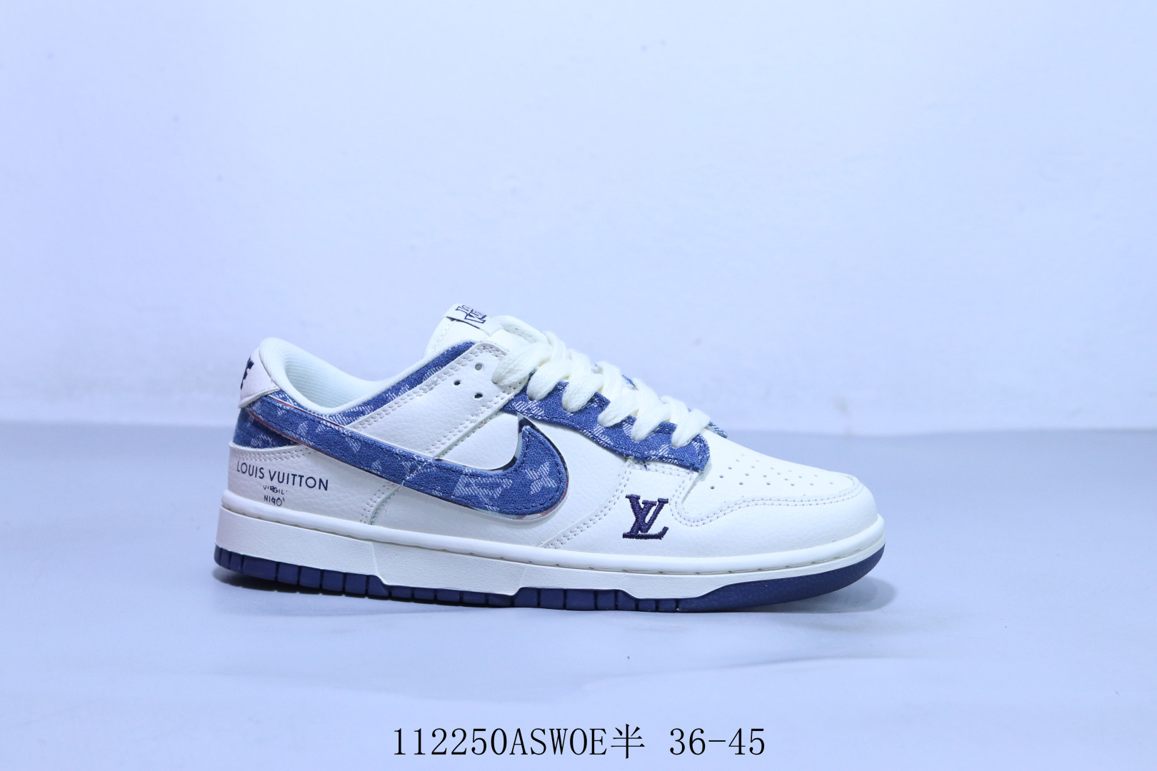 💰130
耐克  Nike SB Dunk Low Pro 复古低帮 LV 联名 休闲运动滑板板鞋 112250ASWOE半 36-45