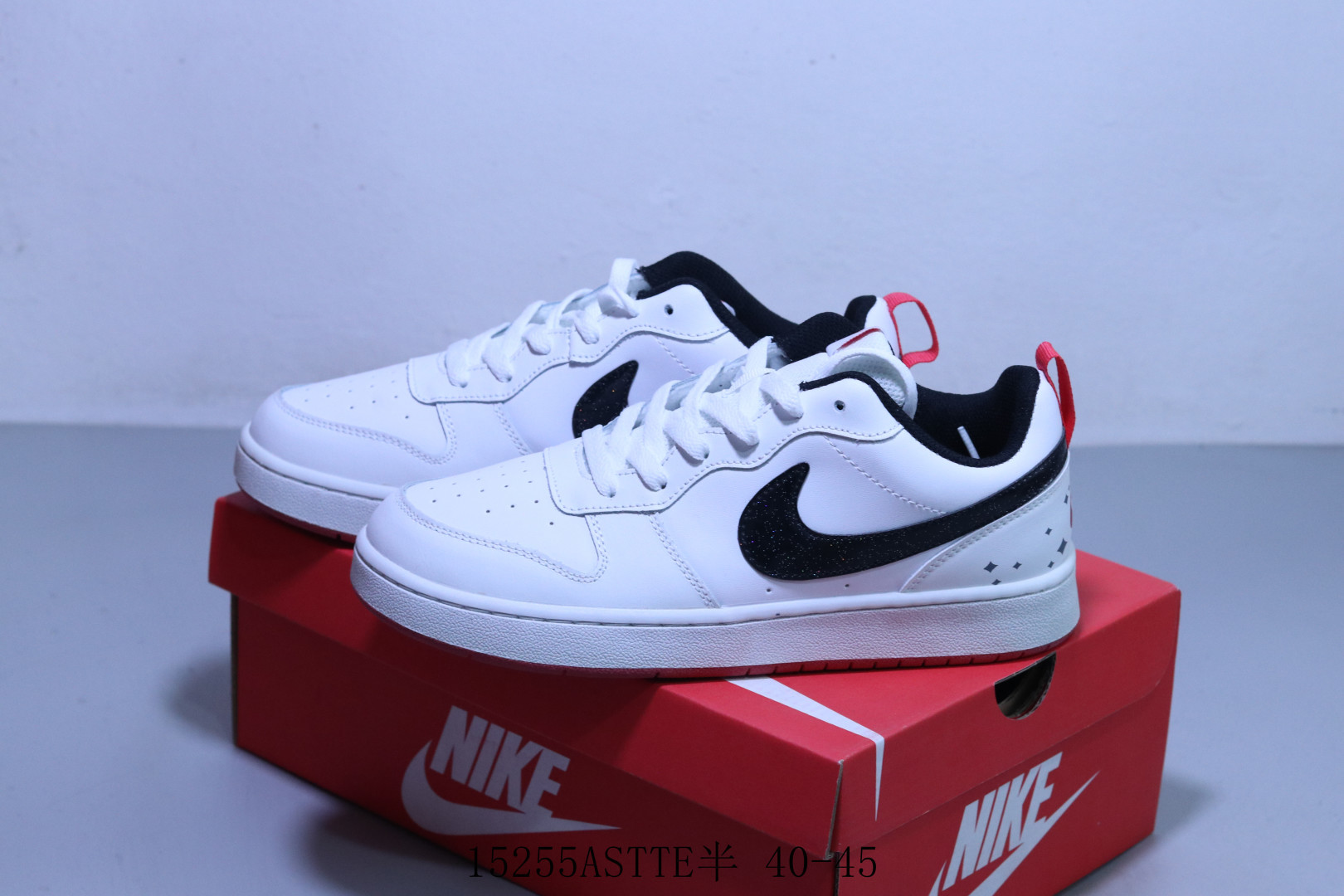 集合图💰65
耐克Nk Court Borough Low 2 小空军 小标 耐克校园休闲板鞋 15255ASTTE半 36-45