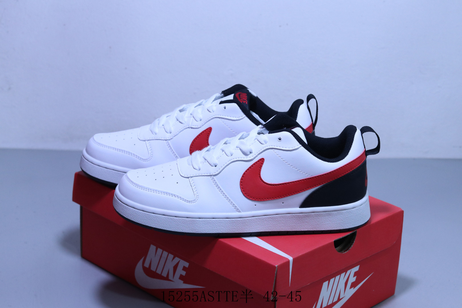 集合图💰65
耐克Nk Court Borough Low 2 小空军 小标 耐克校园休闲板鞋 15255ASTTE半 36-45