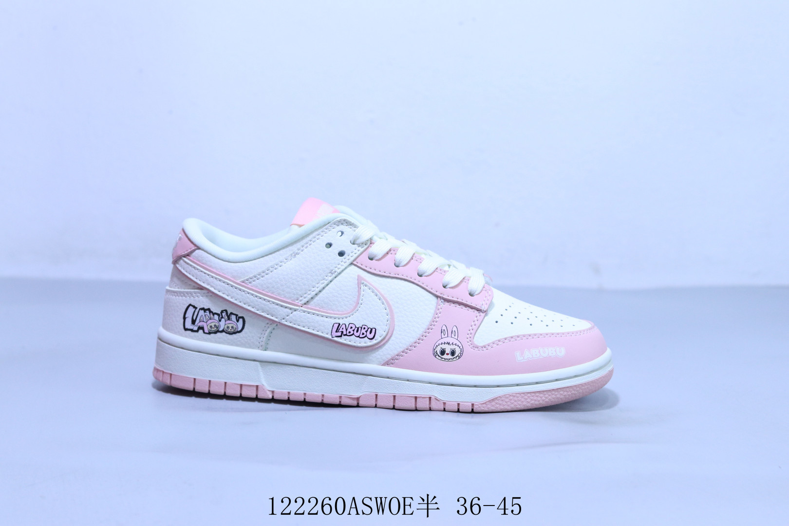 💰230
耐克  Nike SB Dunk Low Pro 复古低帮 拉布布  休闲运动滑板板鞋  122260ASWOE半 36-45