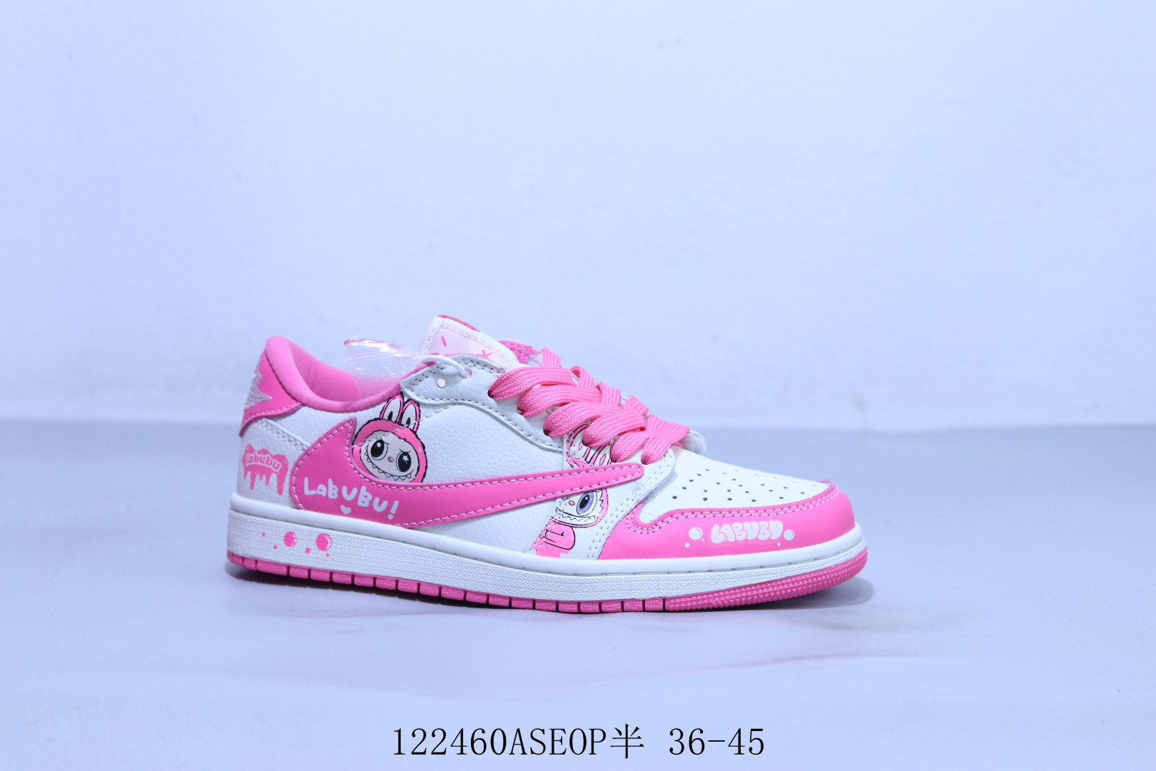 乔丹Air Jordan 1 Low AJ1 倒勾 拉布布 乔1低帮复古文化休闲运动篮球鞋 122460ASEOP半