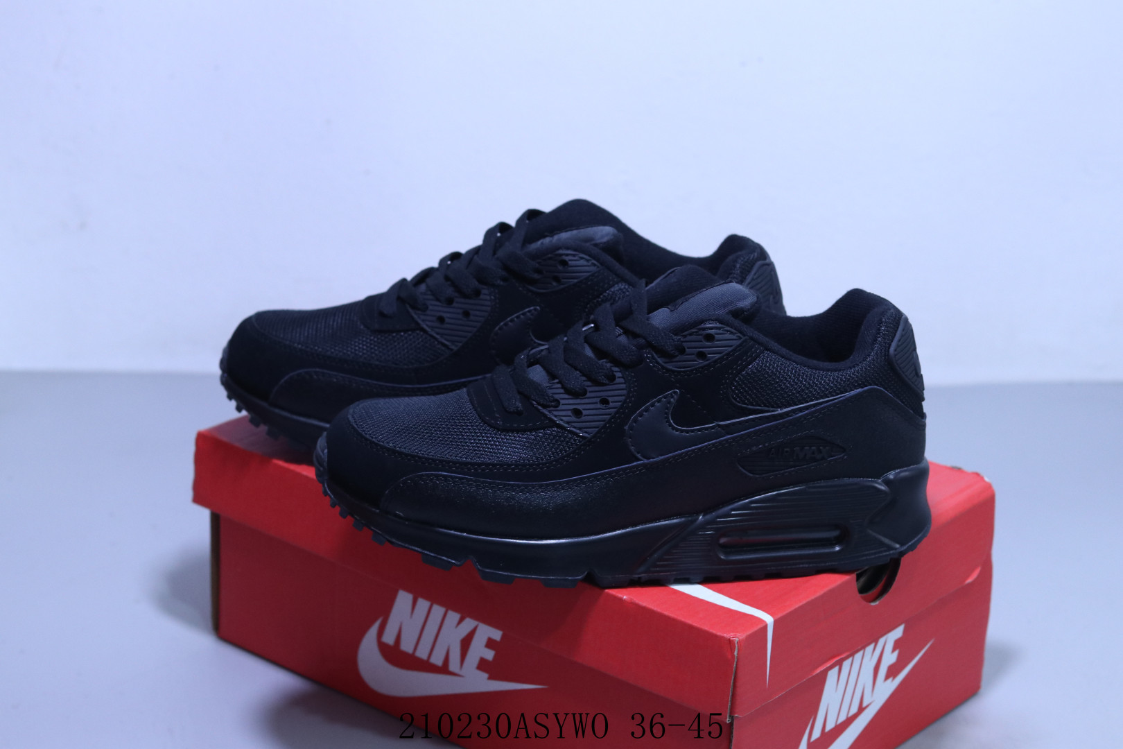 耐克Nike Air Max 90 经典复古小气垫缓震跑鞋 210230ASYWO