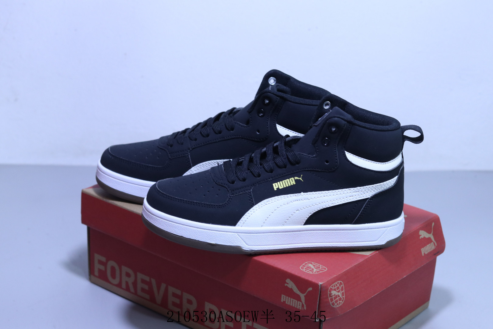 集合图💰160 彪马 Puma CAVEN 2.0 LUX 高帮经典款板鞋 210530ASOEW半 35-45