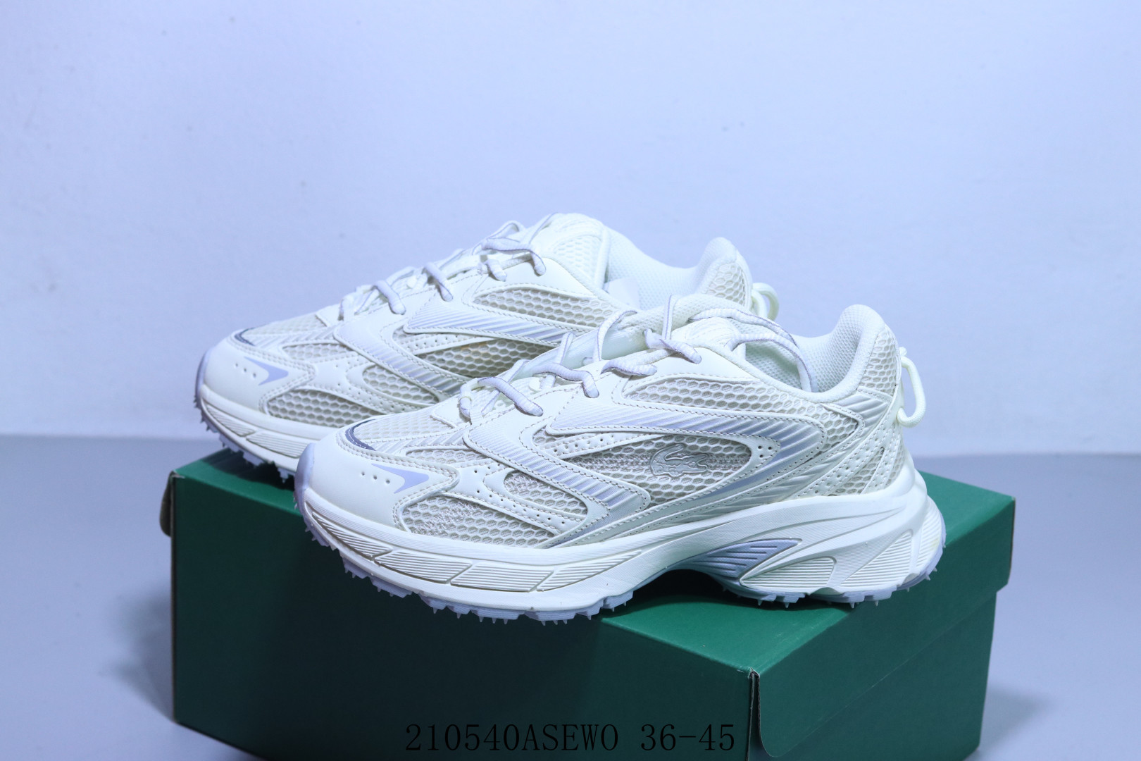 集合图💰160 LACOSTE法国鳄鱼 L003 舒适百搭 低帮 生活休闲鞋 210540ASEWO 36-45