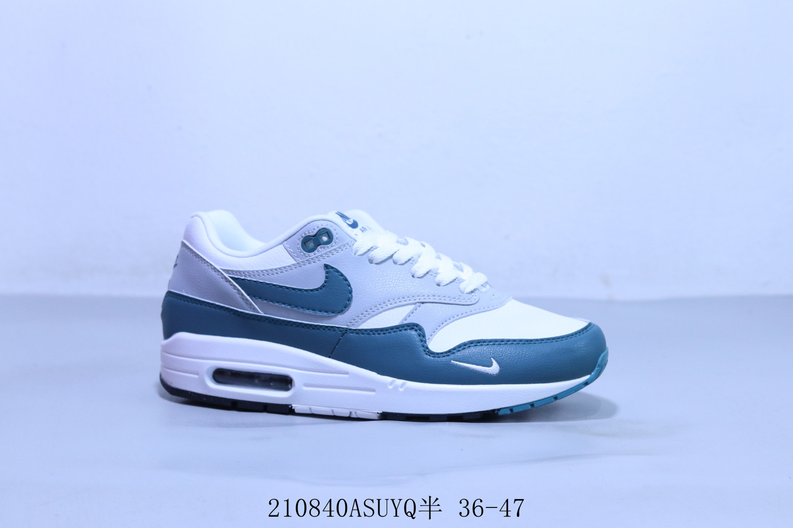 耐克 MAX波浪 AirMax1OG 小气垫 初代复古气垫百搭休闲运动慢跑鞋 210840ASUYQ半