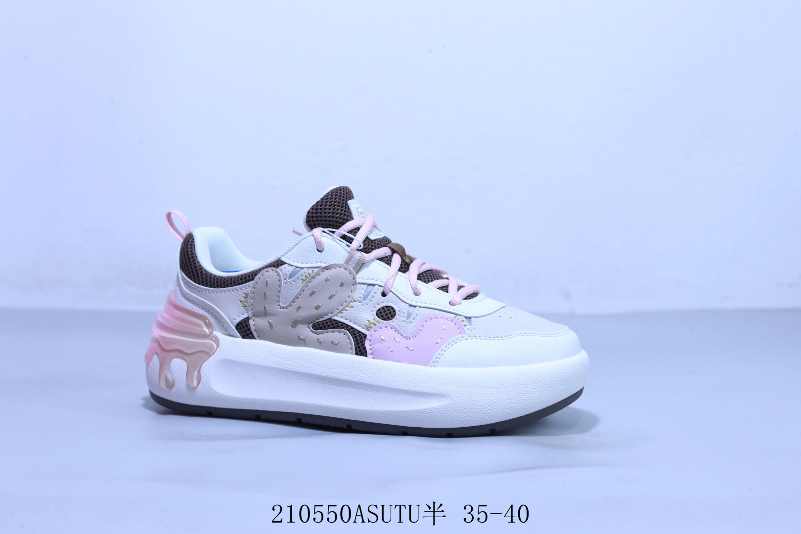 💰160 FILA斐乐CARROT 2萝卜鞋2.0时尚厚底增高可爱 防滑耐磨 低帮 板鞋 210550ASUTU半 35-40