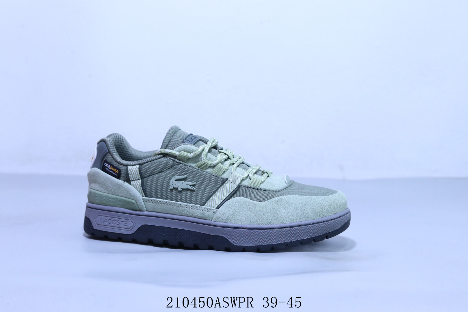 💰150 LACOSTE法国鳄鱼 T-Clip 舒适百搭通勤简约 防滑 低帮 板鞋 210450ASWPR 39-45