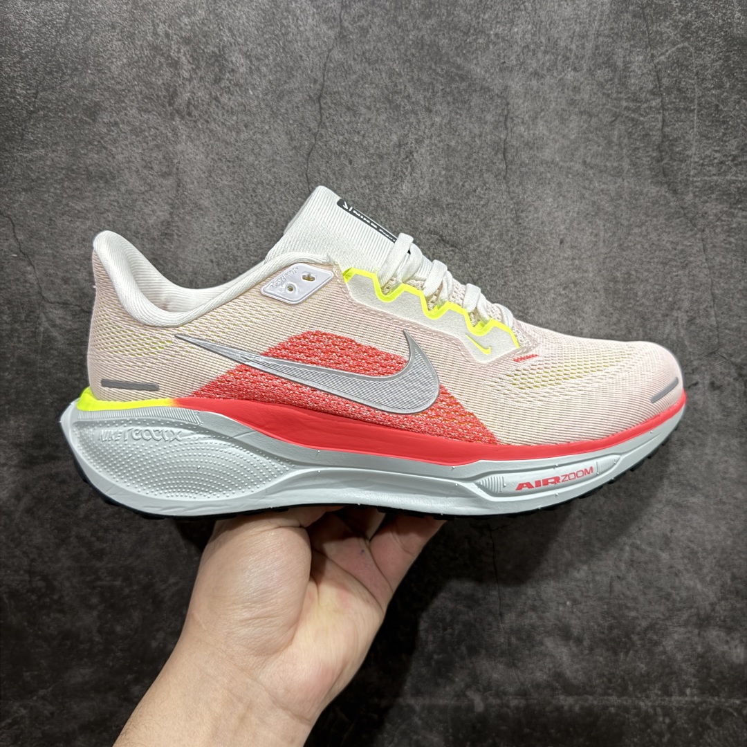 【公司级】Nike Air Zoom Pegasus 41 超级飞马涡轮增压马拉松休闲运动慢跑鞋nn升级原楦原纸版数据开发n采用全新双层超轻透气网眼布材质n内里嵌入定型海绵#中底搭载前Zoom+全掌React配置 货号：FD2722-100 尺码：36-45（半） 编码：NMDJ210230-莆田鞋批发中心