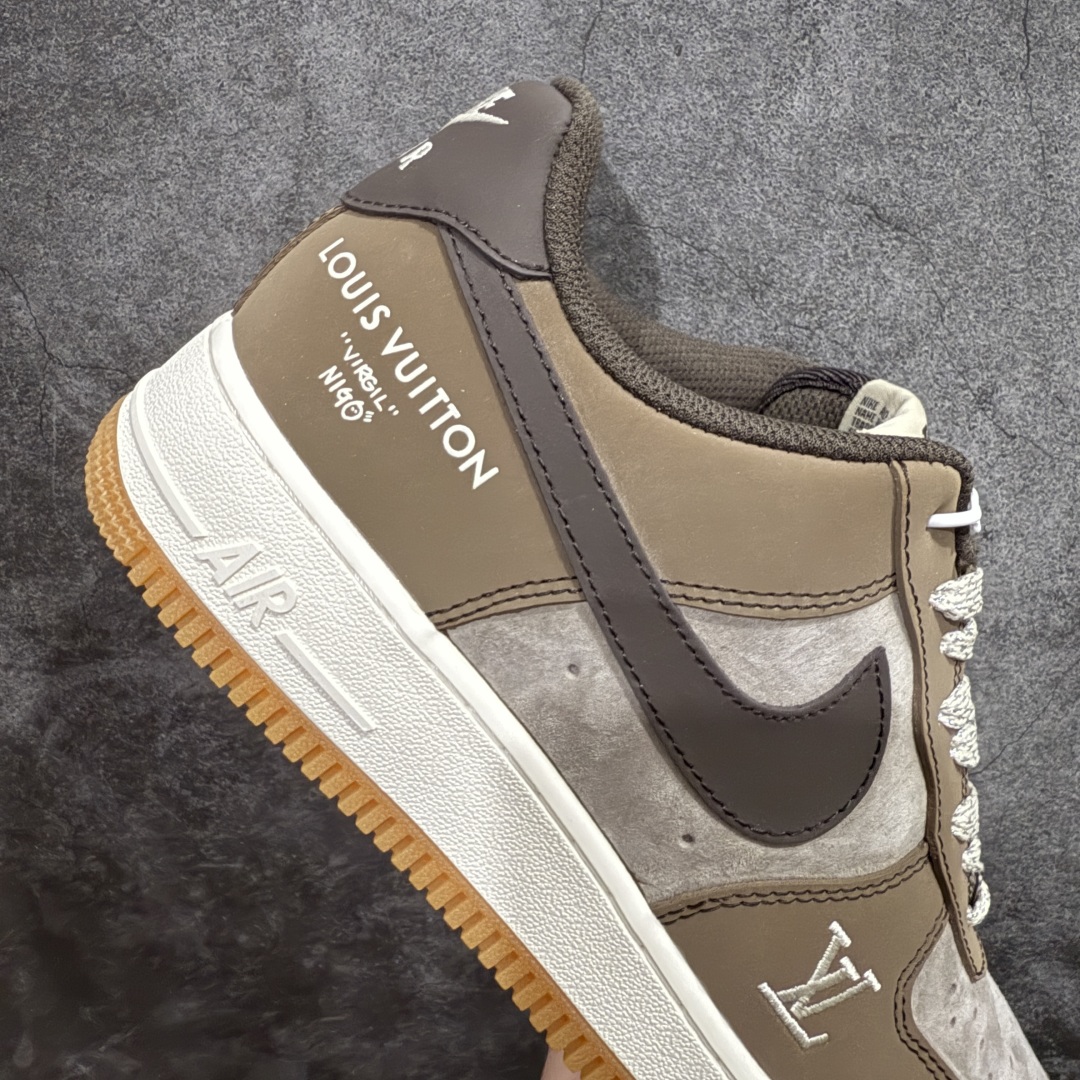 图片[7]-【公司级】NIke Air Force 1 \’07 Low “LV联名n空军一号 中帮 运动鞋 休闲鞋 折边针车 工艺难度大 原楦头原纸板 原装鞋盒 定制五金配件 内置全掌气垫 原厂鞋底 货号：BA8808-224 Size：36 36.5 37.5 38 38.5 39 40 40.5 41 42 42.5 43 44 44.5 45 编码：YB200210-莆田鞋批发中心