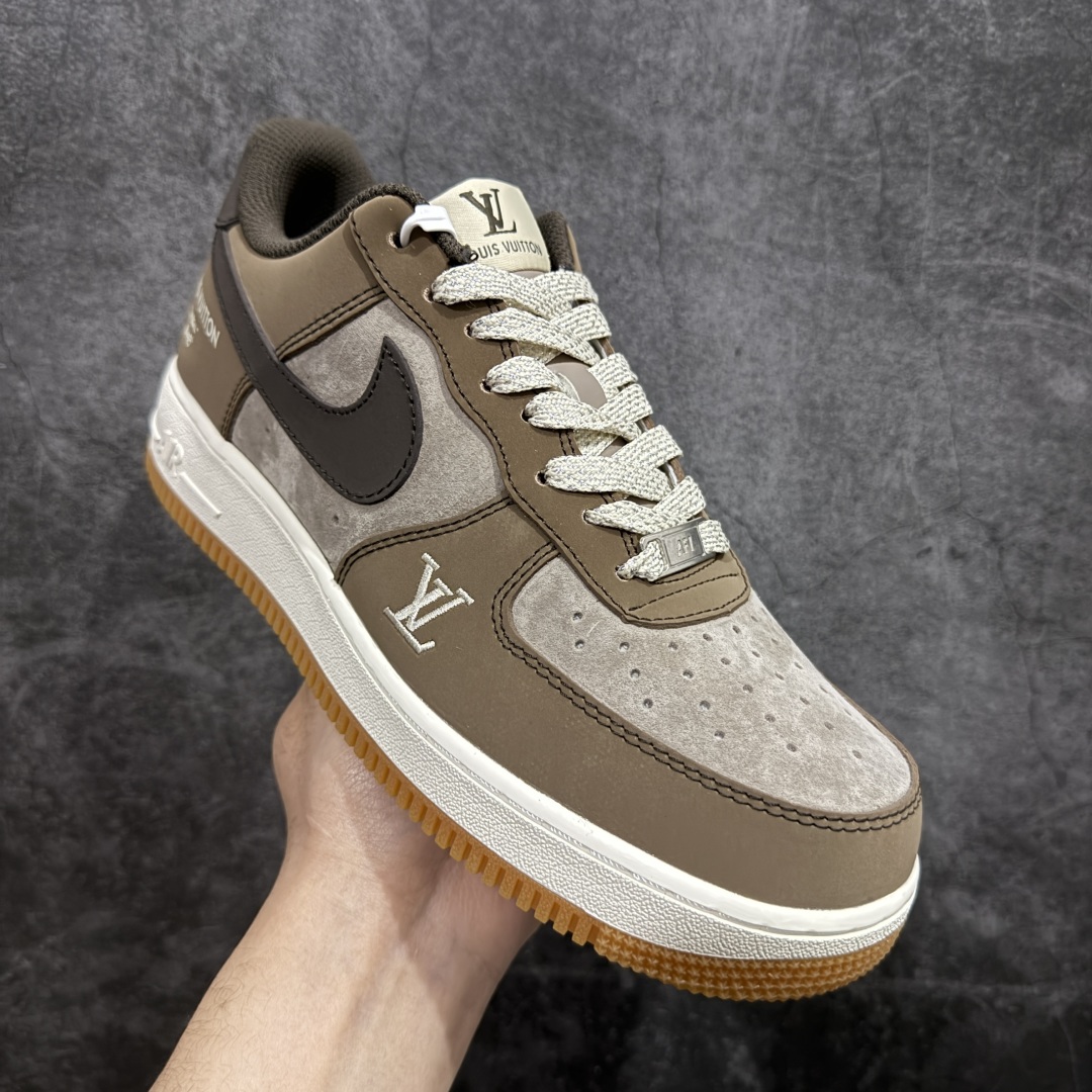 图片[3]-【公司级】NIke Air Force 1 \’07 Low “LV联名n空军一号 中帮 运动鞋 休闲鞋 折边针车 工艺难度大 原楦头原纸板 原装鞋盒 定制五金配件 内置全掌气垫 原厂鞋底 货号：BA8808-224 Size：36 36.5 37.5 38 38.5 39 40 40.5 41 42 42.5 43 44 44.5 45 编码：YB200210-莆田鞋批发中心