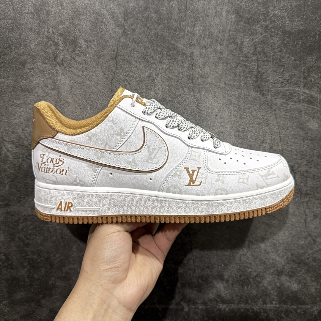 【公司级】NIke Air Force 1 \’07 Low “LV联名n空军一号 中帮 运动鞋 休闲鞋 折边针车 工艺难度大 原楦头原纸板 原装鞋盒 定制五金配件 内置全掌气垫 原厂鞋底 货号：DR9868-300 Size：36 36.5 37.5 38 38.5 39 40 40.5 41 42 42.5 43 44 44.5 45 编码：YB200210-莆田鞋批发中心