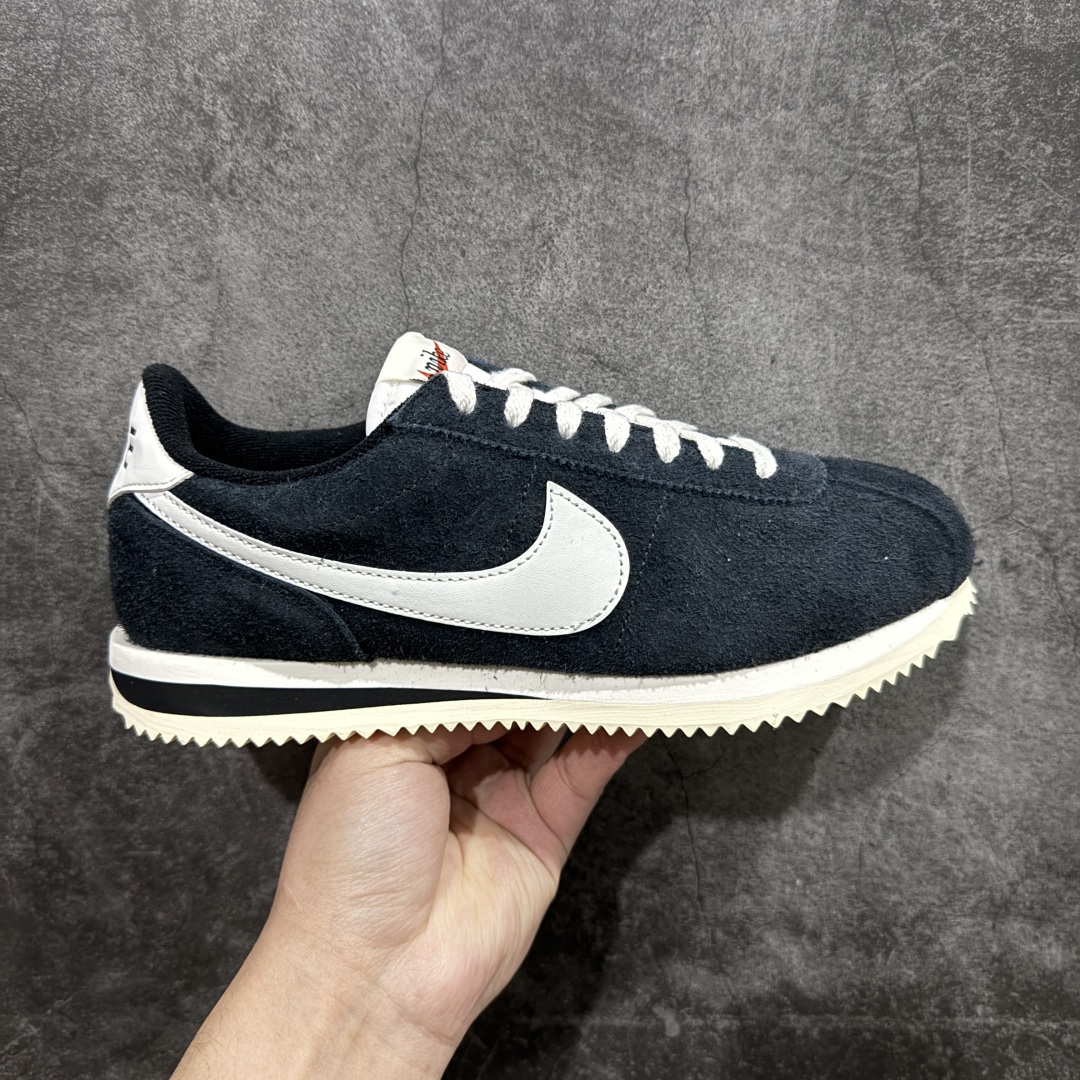 【TG纯原】NK Classic Cortez Leather 阿甘复古初代皮革慢跑鞋 货号：FJ2530-001nn缓震防滑耐磨同源头层皮料 原厂模具 公司级标准检验QC 区分市面一切版本 完美复刻阿甘复古鞋型 尺码：35-45 编码：DL200210-莆田鞋批发中心