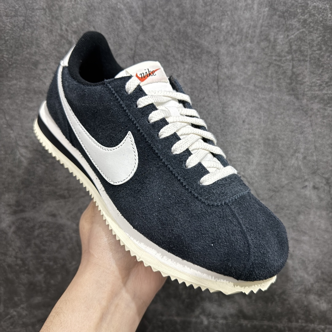 图片[3]-【TG纯原】NK Classic Cortez Leather 阿甘复古初代皮革慢跑鞋 货号：FJ2530-001nn缓震防滑耐磨同源头层皮料 原厂模具 公司级标准检验QC 区分市面一切版本 完美复刻阿甘复古鞋型 尺码：35-45 编码：DL200210-莆田鞋批发中心