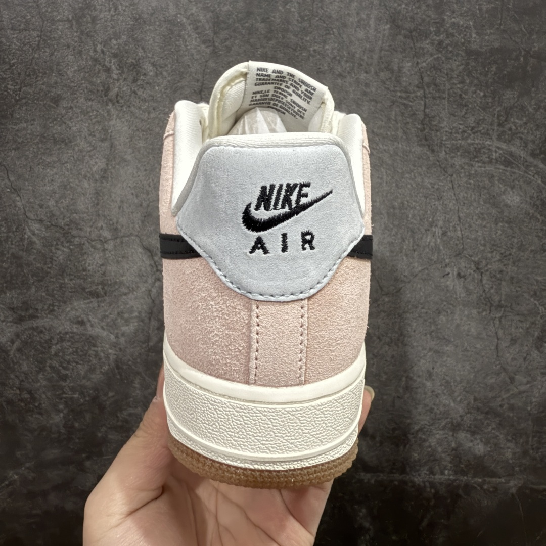 图片[4]-【HY版】Nike Air Force 1 Low 粉黑 空军一号低帮运动休闲板鞋 原楦头原纸板  打造纯正空军版型#专注外贸渠道  全掌内置蜂窝气垫 #原盒配件 原厂中底钢印、拉帮完美 货号：HJ7342-800 尺码：36 36.5 37.5 38 38.5 39 40 40.5 41 42 42.5 43 44 44.5 45 编码：LF250260-莆田鞋批发中心