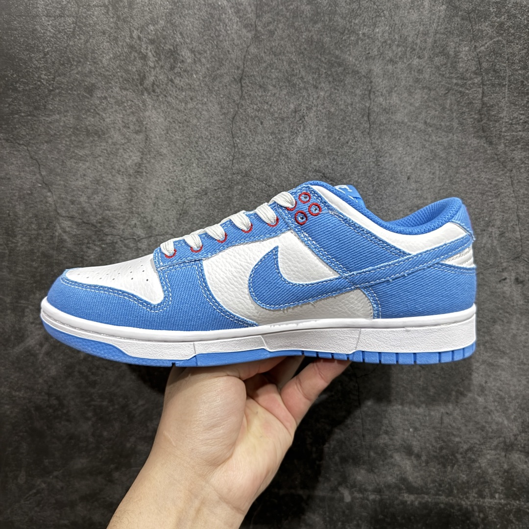 图片[2]-【定制版】Nk SB Dunk Low Supreme联名-织布蓝勾 周年高端定制 低帮休闲板鞋 #定制鞋盒 大厂纯原品质出货 超高清洁度 皮料切割干净无任何毛边 细节完美货号：KK1888-015   尺码：36 36.5 37.5 38 38.5 39 40 40.5 41 42 42.5 43 44 44.5 45 编码：HXS260280-莆田鞋批发中心