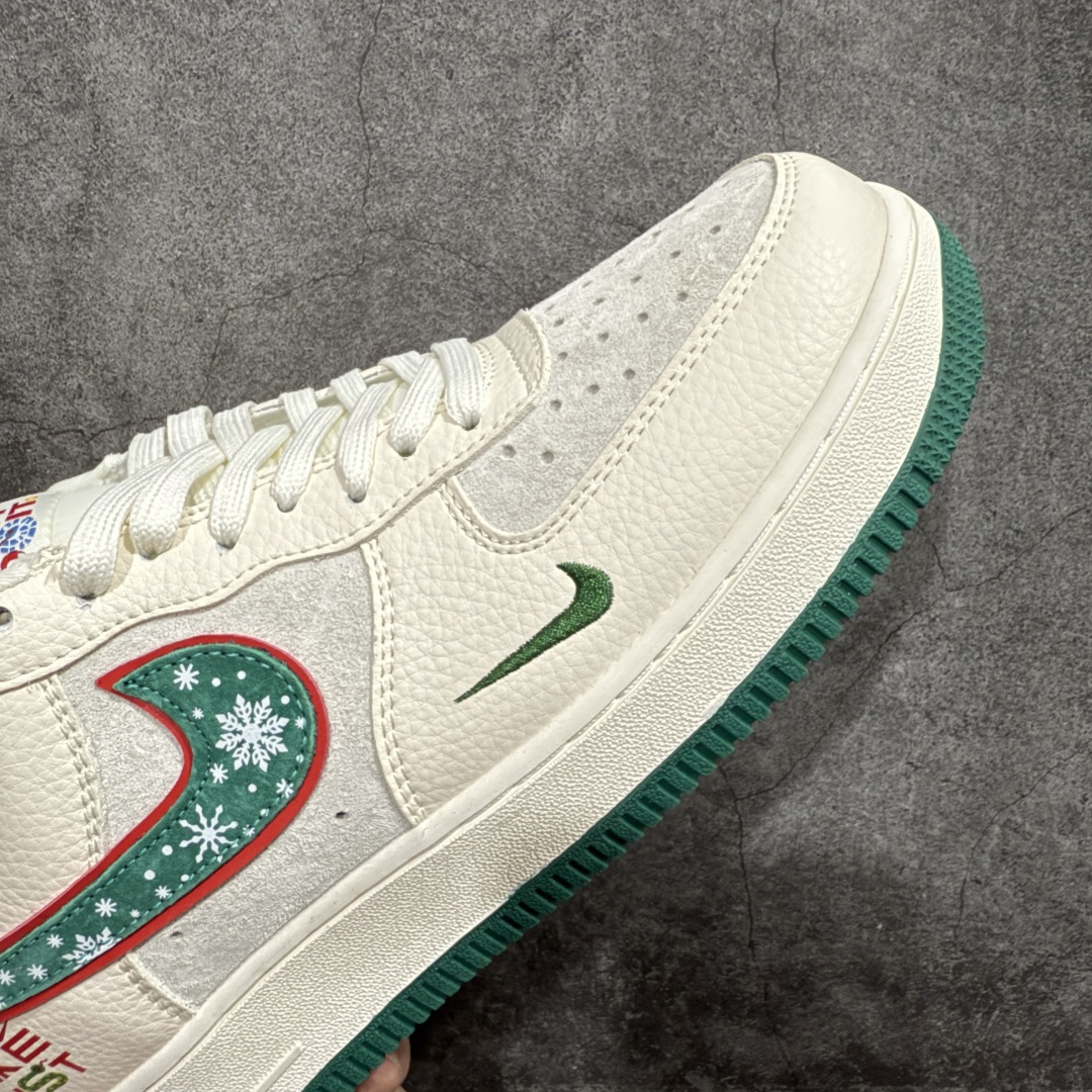 图片[6]-【定制版】海外限量发售NIke Air Force 1 \’07 Low “Just联名——圣诞树”空军一号 低帮 运动鞋 休闲鞋 折边针车 工艺难度大 原楦头原纸板 原装鞋盒 定制五金配件 内置全掌气垫 原厂鞋底货号：DF0188-034 Size：36 36.5 37.5 38 38.5 39 40 40.5 41 42 42.5 43 44 44.5 45 编码：HXS310320-莆田鞋批发中心