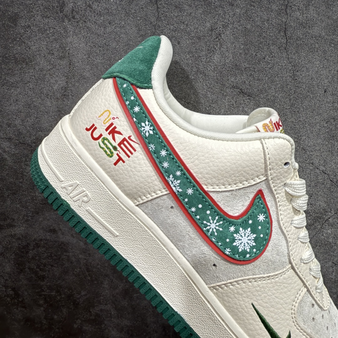 图片[7]-【定制版】海外限量发售NIke Air Force 1 \’07 Low “Just联名——圣诞树”空军一号 低帮 运动鞋 休闲鞋 折边针车 工艺难度大 原楦头原纸板 原装鞋盒 定制五金配件 内置全掌气垫 原厂鞋底货号：DF0188-034 Size：36 36.5 37.5 38 38.5 39 40 40.5 41 42 42.5 43 44 44.5 45 编码：HXS310320-莆田鞋批发中心