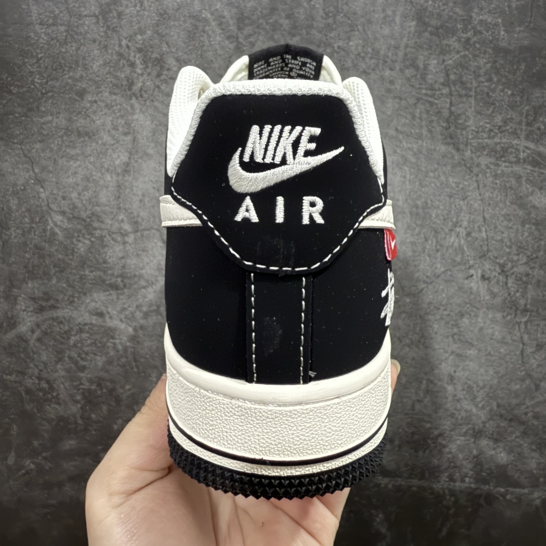 图片[4]-【定制版】Nike Air Force 1 Low 07 x Stussy 白黑小钩麻绳绑带n原楦头原纸板 打造纯正低帮空军版型 专注外贸渠道 全掌内置蜂窝气垫原盒配件 原厂中底钢印、拉帮完美官方货号：SJ6698 014 Size：36 36.5 37.5 38 38.5 39 40 40.5 41 42 42.5 43 44 44.5 45 编码：HXS310320-莆田鞋批发中心