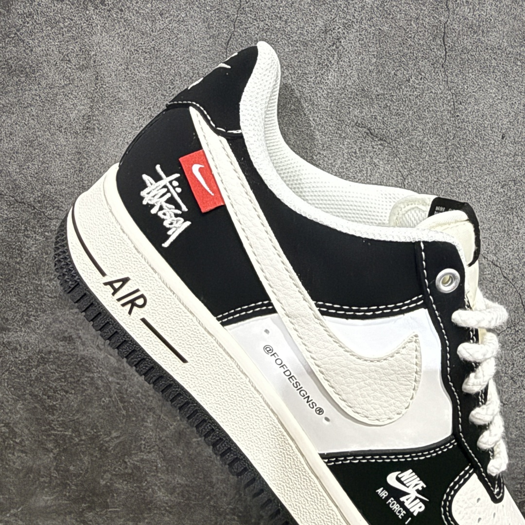 图片[7]-【定制版】Nike Air Force 1 Low 07 x Stussy 白黑小钩麻绳绑带n原楦头原纸板 打造纯正低帮空军版型 专注外贸渠道 全掌内置蜂窝气垫原盒配件 原厂中底钢印、拉帮完美官方货号：SJ6698 014 Size：36 36.5 37.5 38 38.5 39 40 40.5 41 42 42.5 43 44 44.5 45 编码：HXS310320-莆田鞋批发中心