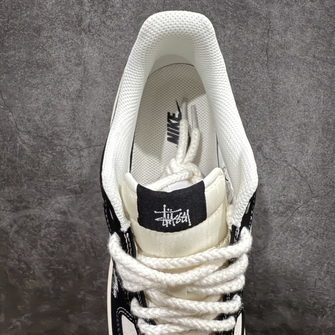 图片[8]-【定制版】Nike Air Force 1 Low 07 x Stussy 白黑小钩麻绳绑带n原楦头原纸板 打造纯正低帮空军版型 专注外贸渠道 全掌内置蜂窝气垫原盒配件 原厂中底钢印、拉帮完美官方货号：SJ6698 014 Size：36 36.5 37.5 38 38.5 39 40 40.5 41 42 42.5 43 44 44.5 45 编码：HXS310320-莆田鞋批发中心