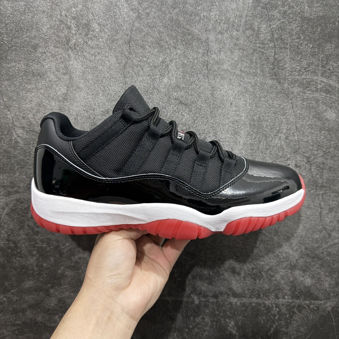 【纯原】乔丹11代 Air Jordan 11 Low Bred AJ11黑红2025 低帮 FV510