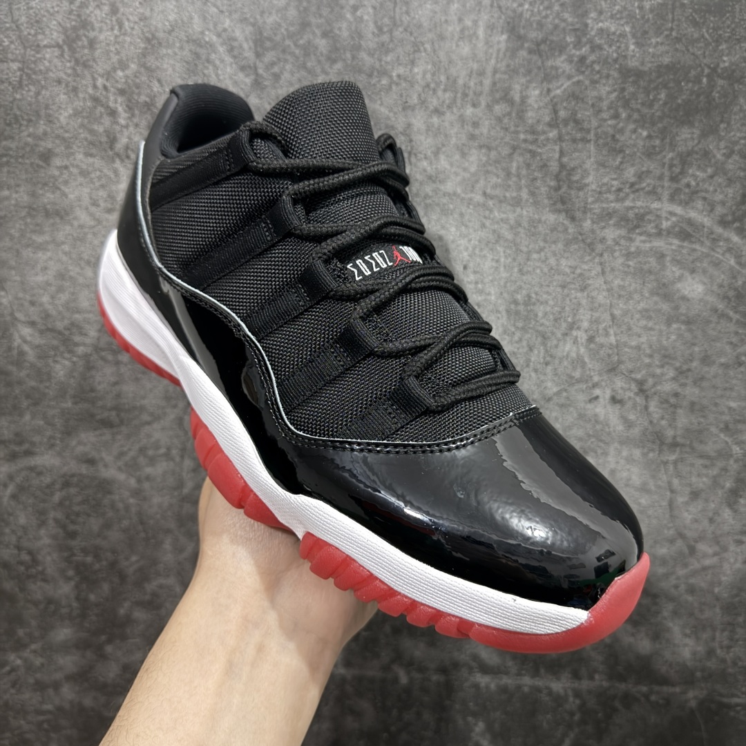 【纯原】乔丹11代 Air Jordan 11 Low Bred AJ11黑红2025 低帮 FV510