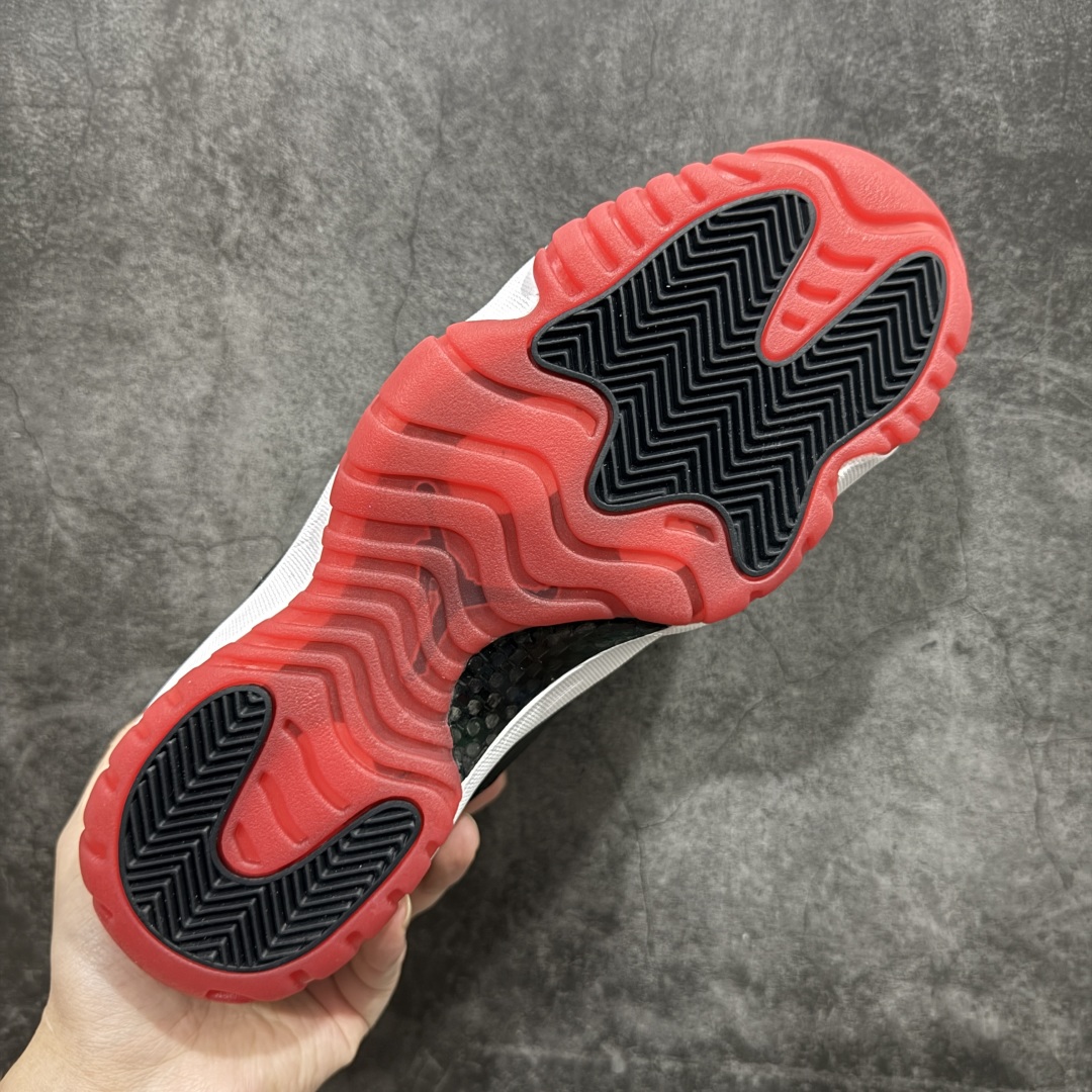 【纯原】乔丹11代 Air Jordan 11 Low Bred AJ11黑红2025 低帮 FV510