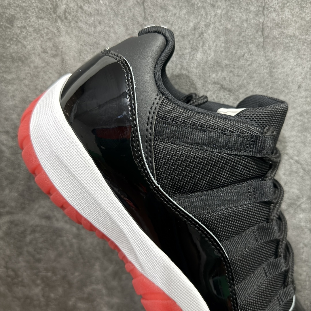 【纯原】乔丹11代 Air Jordan 11 Low Bred AJ11黑红2025 低帮 FV510