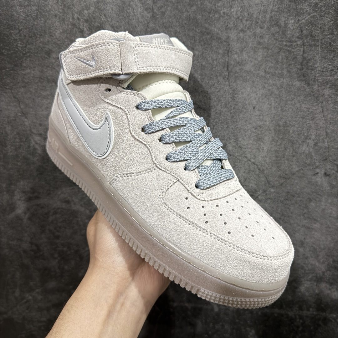 图片[3]-【公司级】海外限量发售 NIke Air Force 1 \’07 Mid 卫冕冠军六代 空军一号中帮运动休闲板鞋 客供高亮3M反光材料 进口麂皮 定制原盒 原楦头原纸板 纯正版型 原厂水晶大底 内置全掌气垫 货号：GB0902-112 Size：36 36.5 37.5 38 38.5 39 40 40.5 41 42 42.5 43 44 44.5 45 编码：LF310320-莆田鞋批发中心