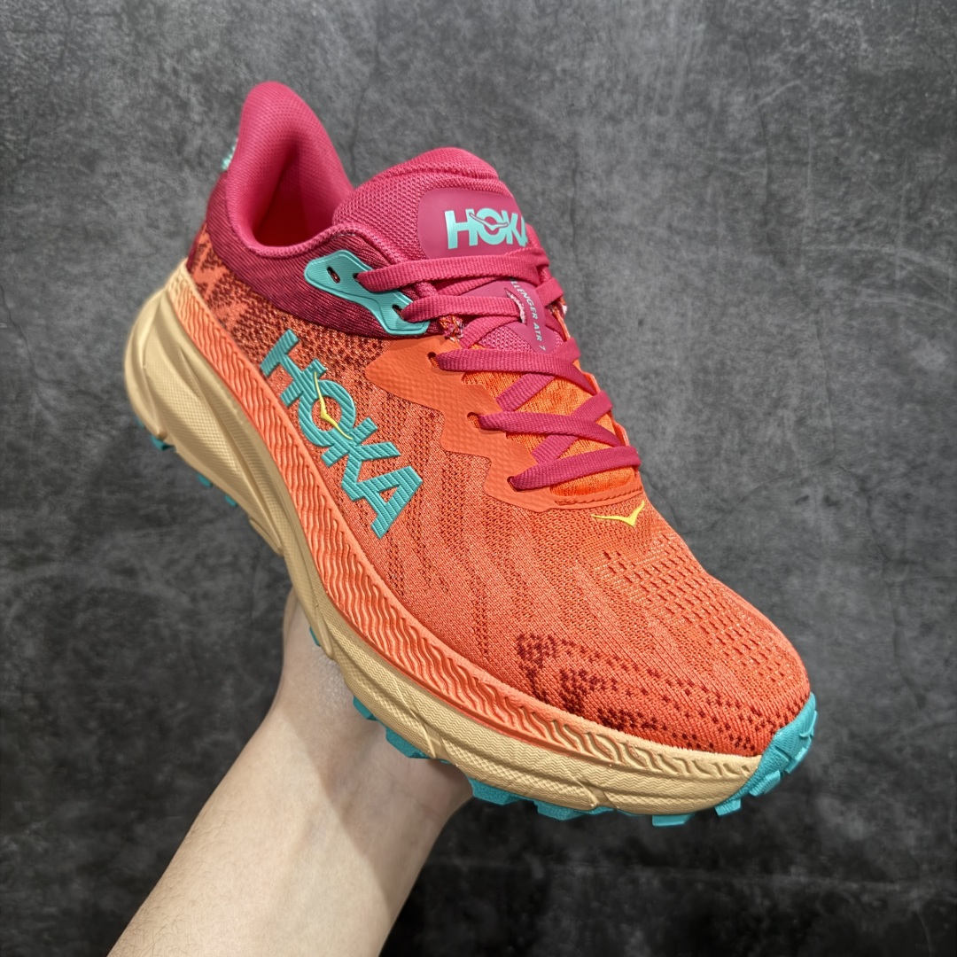 图片[3]-【特价福利】HOKA ONE ONE Challenger ATR 7 挑战者七代轻便耐磨防滑跑步鞋新一代Challenger泡棉中底减重10% 增加3mm强化缓震、打造Q弹脚感 后跟采用延伸设计 加强跟腱保护、便于穿脱 搭配环保工程网布增加透气、短靴细节防止碎石进入 重新设计的大底以轮胎刻纹为灵感 以更密集的全大底水波刻纹 搭配加大面积的高耐磨橡胶与4mm大刻纹设计 增加整体抓地力与稳定性SIZE：36 36.5 37.5 38 38.5 39 40 40.5 41 42 42.5 43 44 44.5 45 编码：LDS210220-莆田鞋批发中心