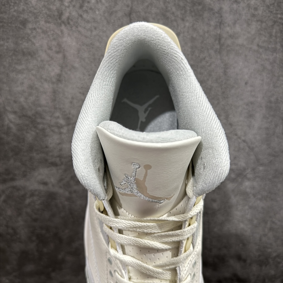 图片[8]-【纯原F版】Air Jordan AJ3 Craft \”Ivory\” 象牙白 货号：FJ9479-100n原楦原纸板开发 确保原汁原味 原厂皮料质感色泽绝无偏差 完美中底拉帮 原厂中底钢印  原档案大底 如假白送 大底纹路 气垫通透度PU的回弹性均百分百还原 原厂电绣鞋舌飞人刺绣针数立体讲究精细欢迎对比正品原鞋SIZE：40 40.5 41 42 42.5 43 44 44.5 45 46 47.5 编码：SL330360-莆田鞋批发中心